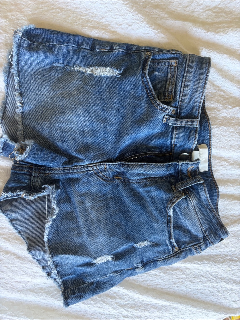 h & m jean shorts